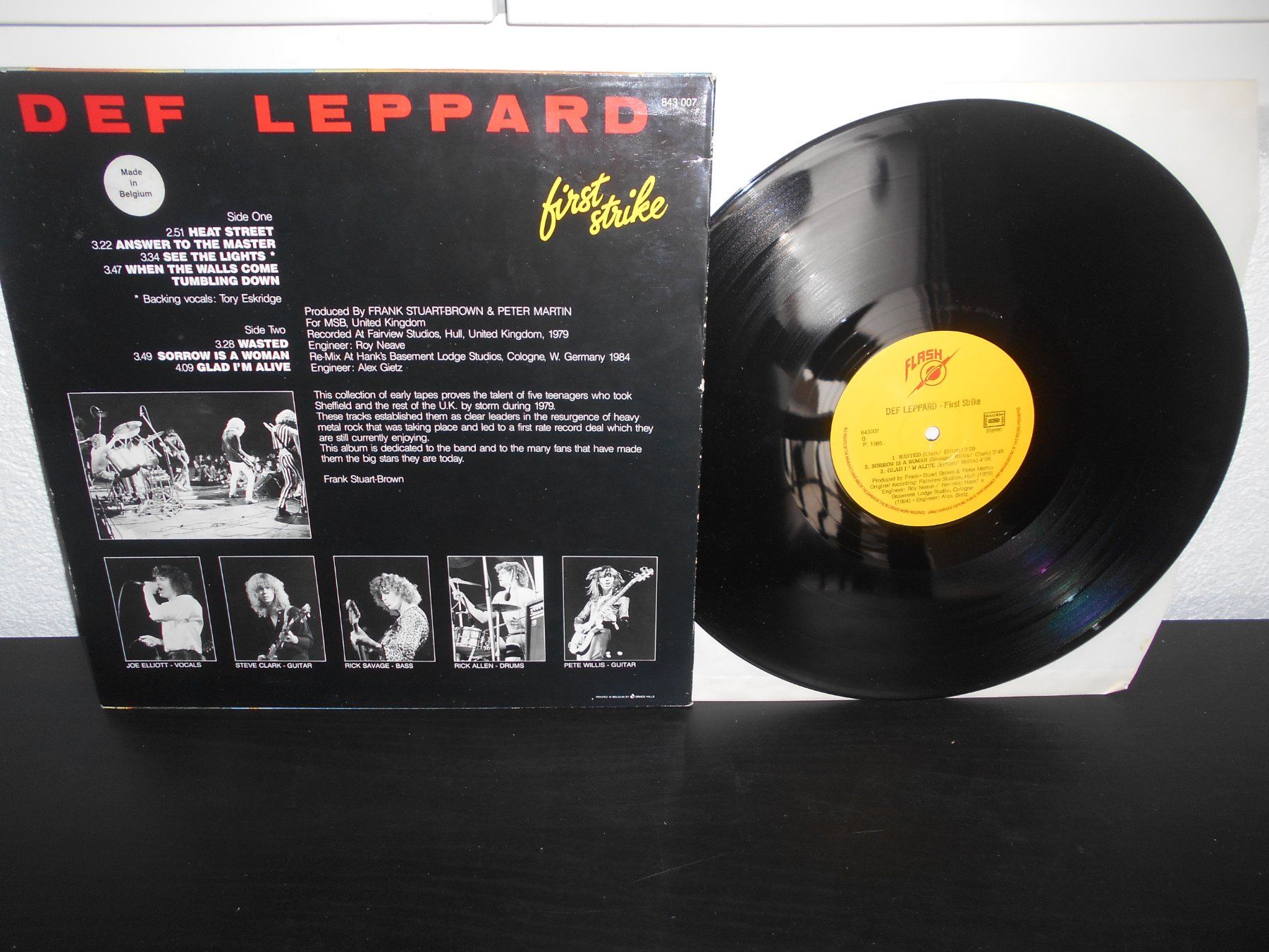 Dischi in vinile: Def Leppard – First Strike / 1985 / RARE – Usato da Aarberg venduto da witchhunter01 1