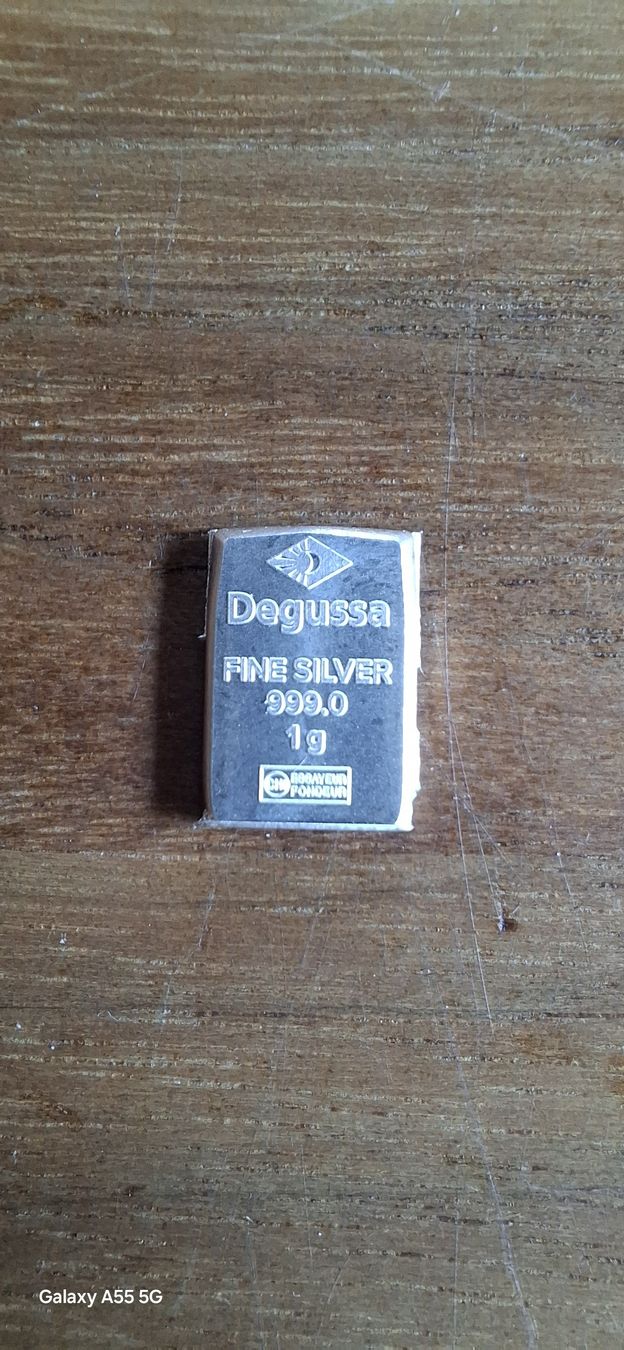 Metalli preziosi: Feinsilber Barren 999.0, 1g – Usato da Niederstocken venduto da Cocos_nut