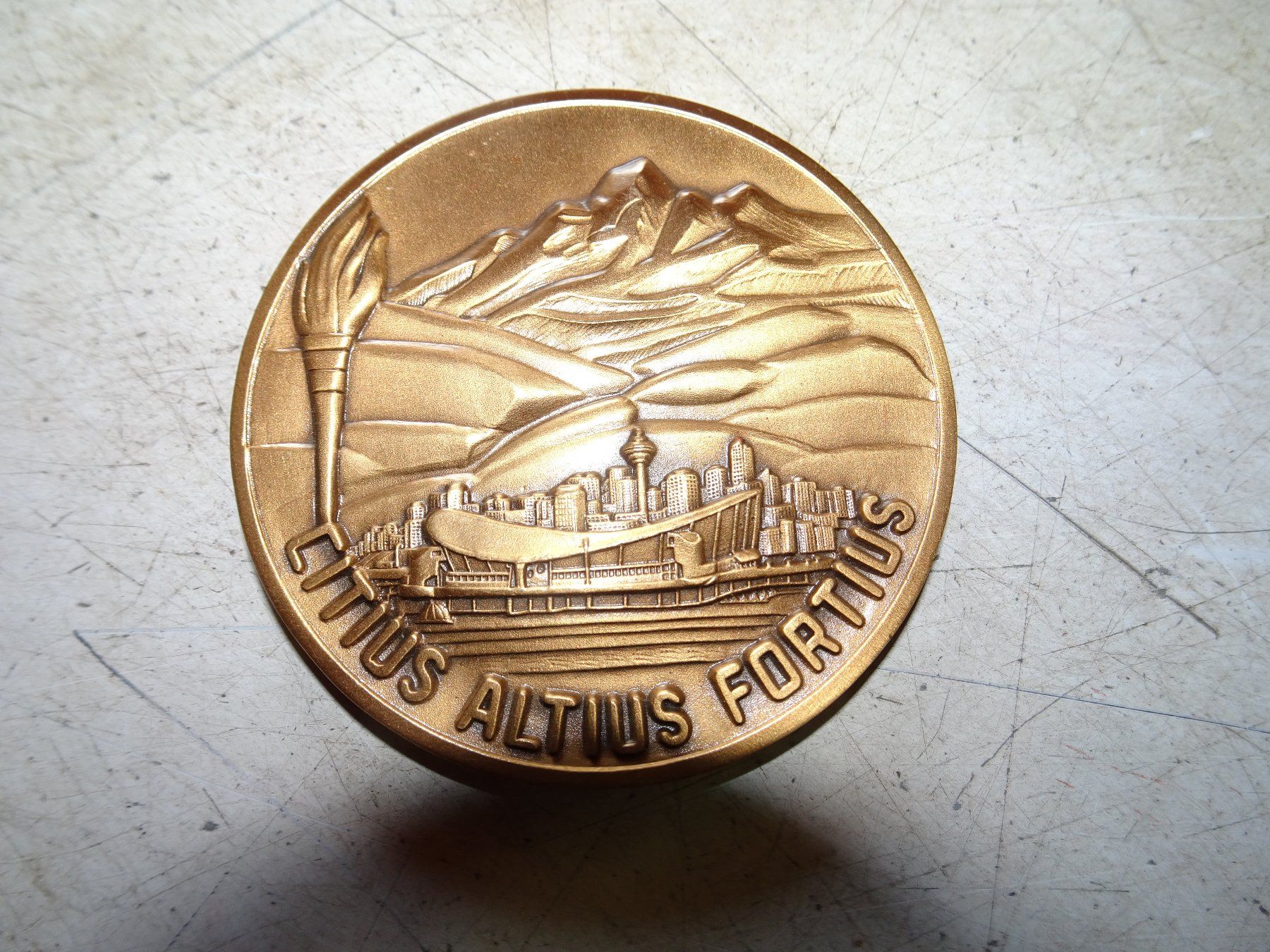 Medaglie: Medaille Olympiade Calgary 1988 – Usato da Bichwil venduto da Silbereule9