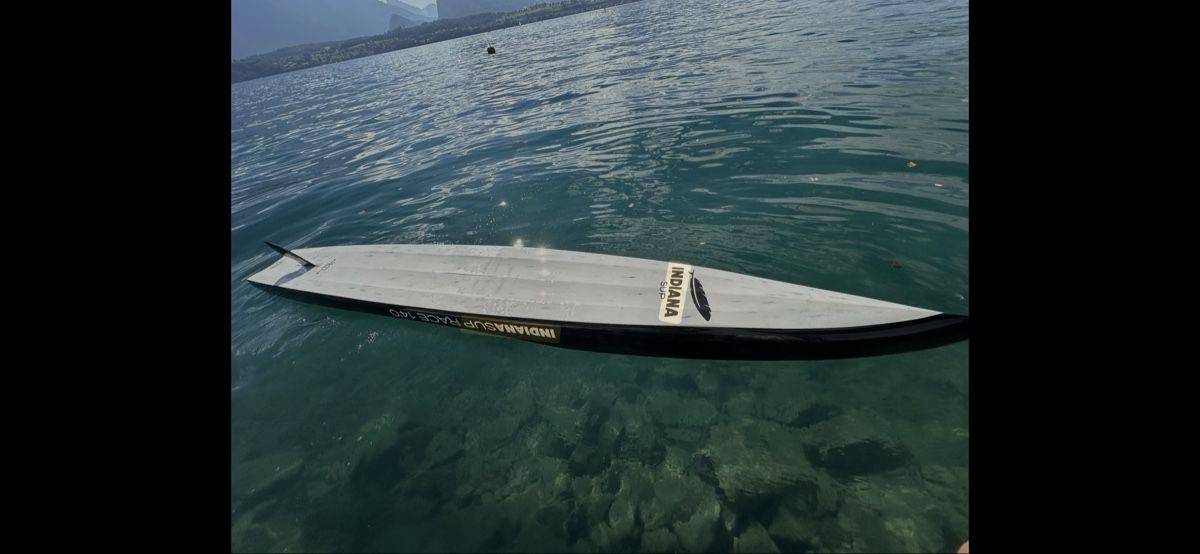 Indiana Surfboards & Schwimmbrette: Indiana SUP Stand Up Paddle Board mit Paddel – Gebraucht aus Bern von Popeye1 3