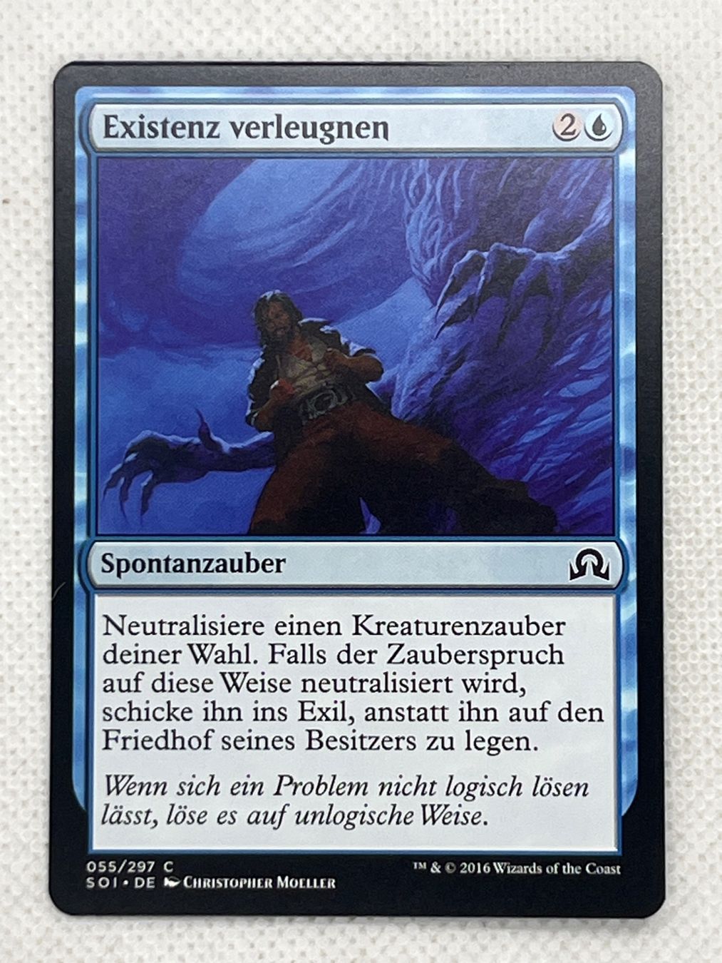 Magic The Gathering Cartes à collectionner: Magic Existenz verleugnen SOO C 055/297 Deutsch – D'occasion à Hinterkappelen par Kim1992