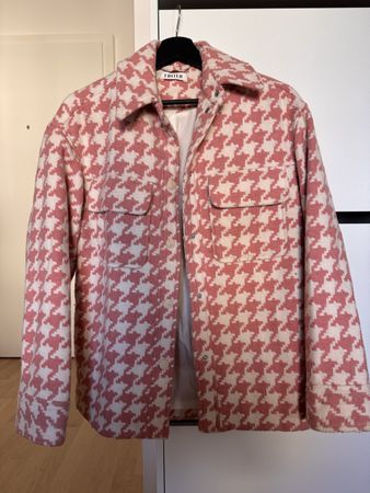 Jacket houndstooth pink size 34 (sizes larger than XS)