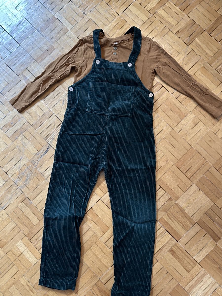 Pantaloni: Latzhose & Longsleeve Gr. 122/128 – Usato da Zürich venduto da Paleardi
