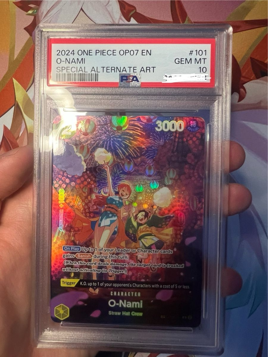 Bandai Carte collezionabili: O Nami op06-101 SP  – Nuovo e nell'imballaggio originale da Capolago venduto da umbycards