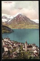 Vitznau, Teilansicht des Ortes mit Bochs