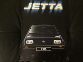 VW Jetta Verkaufsprospekt 8 Seiten Januar 1984