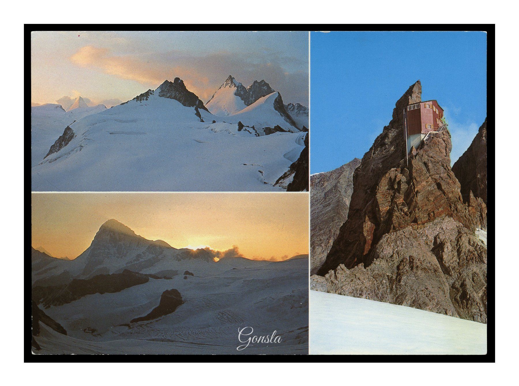 Cartes postales: CABANE BERTOL - 1980 "Multi-Vues" – D'occasion à Onex par gonsla01