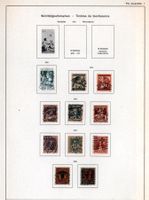 Pro Juventute -1973 und Flugpost SLG im  Album (Q178)