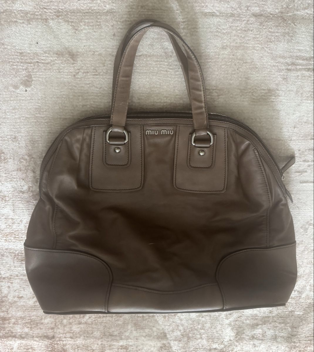 Miu Miu Borse: Miu Miu Ledertasche – Usato da Benglen venduto da Dormiglione