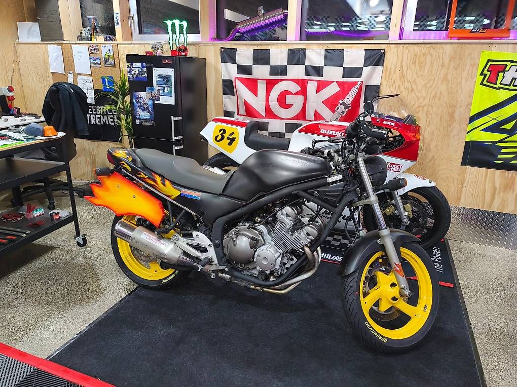 Route: Yamaha XJ 600 S – D'occasion à Flüelen par Iwi5 1
