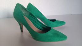H&M Pumps, grün Grösse 37