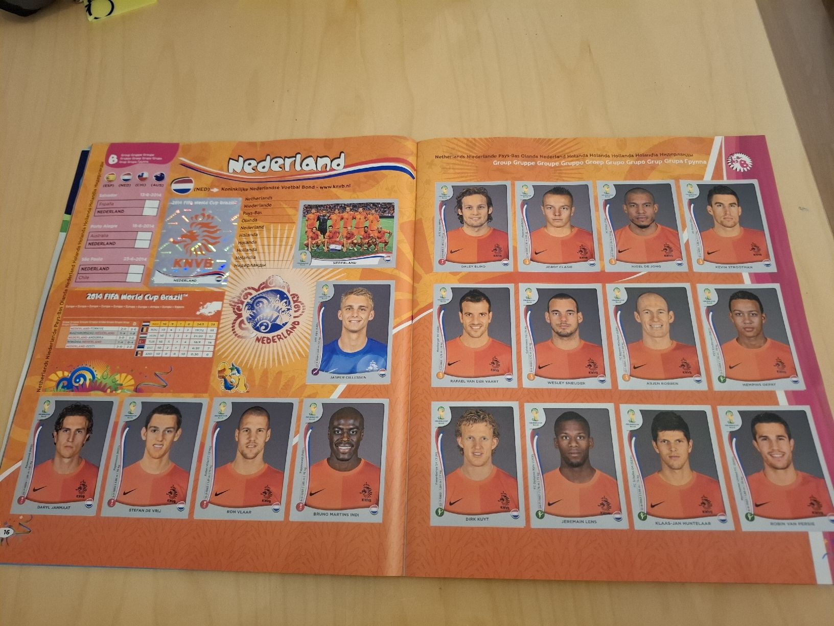 Panini Carte collezionabili: WM Brasil 2014 Panini Album  – Usato da Zug venduto da Monz01 1