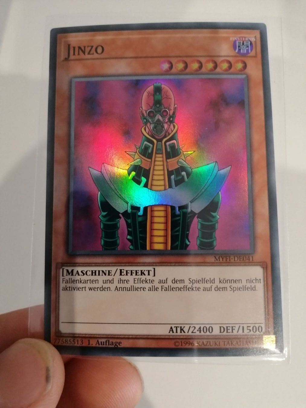 Yugioh Carte collezionabili: Jinzo Super Rare 1.Auflage Mint – Nuovo (secondo la descrizione) da Boswil venduto da ShoppingCenterCity 6