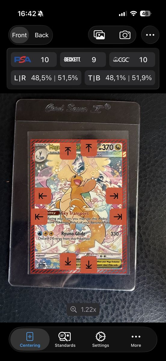 Pokémon Carte collezionabili: Mega Dragonite Ex 290/217 Kandidat PSA10 – Nuovo e nell'imballaggio originale da Fischbach-Göslikon venduto da Jan_Bartu