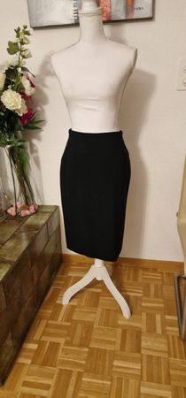 Max Mara Bleistiftrock, schwarz, Grösse 36, Top Zustand