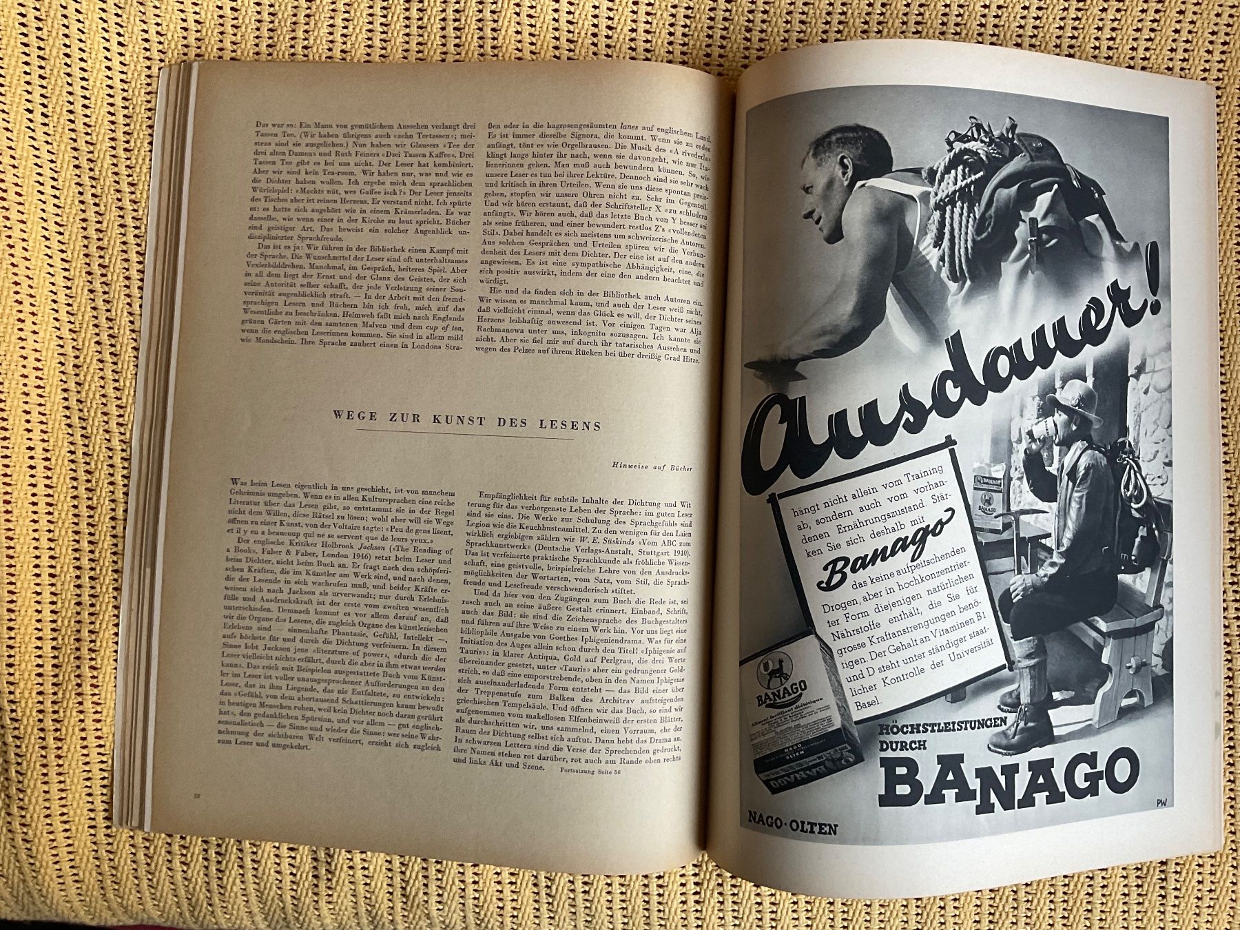 Riviste & Magazine: Du Heft Nr. 9 September 1949 – Usato da Zürich venduto da Tolima194 7