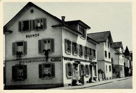 Speiserestaurant u. Metzgerei Bauhof RÜTI ZH gel. 1952!
