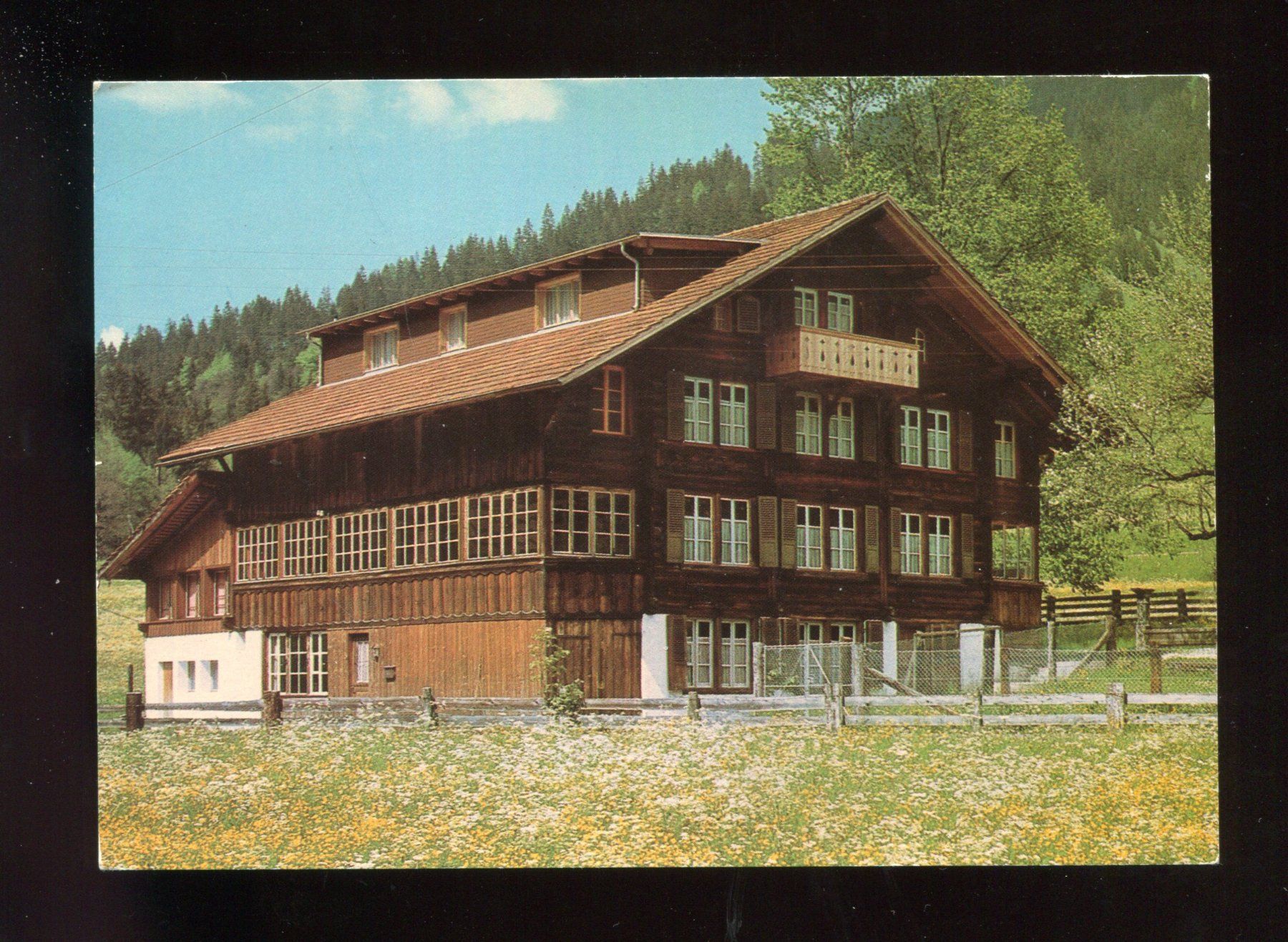 Cartes postales: Kandergrund, Ferienheim der ev. Kirche Birsfelden – D'occasion à Aarau par Elmaar41
