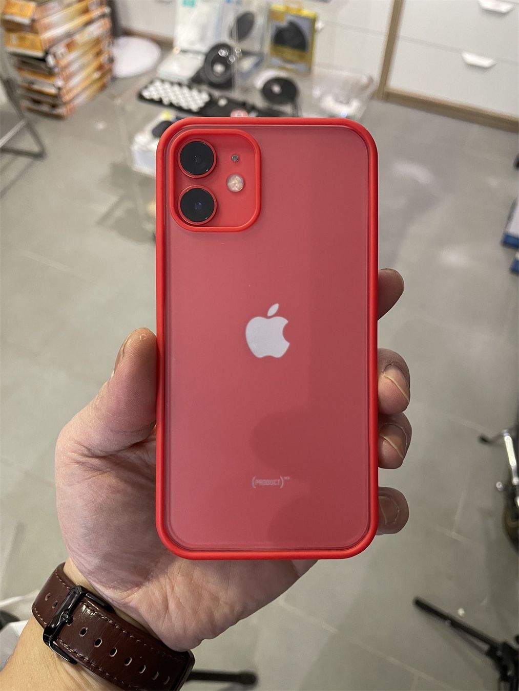 Cover & Protezioni schermo: iPhone 12 mini -Coque silicone IPAKY ultra fin antichoc – Nuovo e nell'imballaggio originale da Morges venduto da DigiAC 2