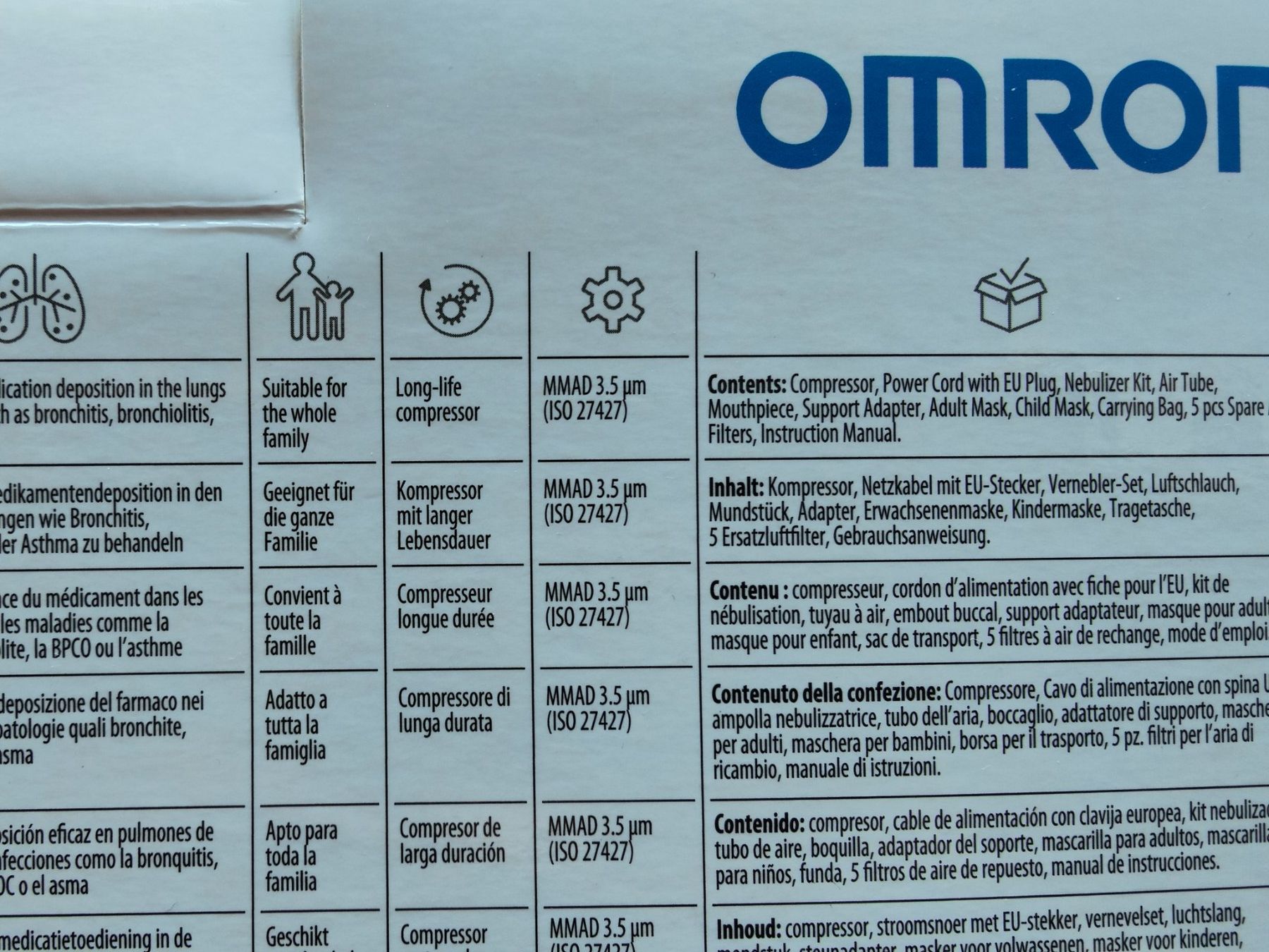 Omron Attrezzature mediche: OMRON Inhalationsgerät C28P – Usato da Schöftland venduto da sil_bn9x 4