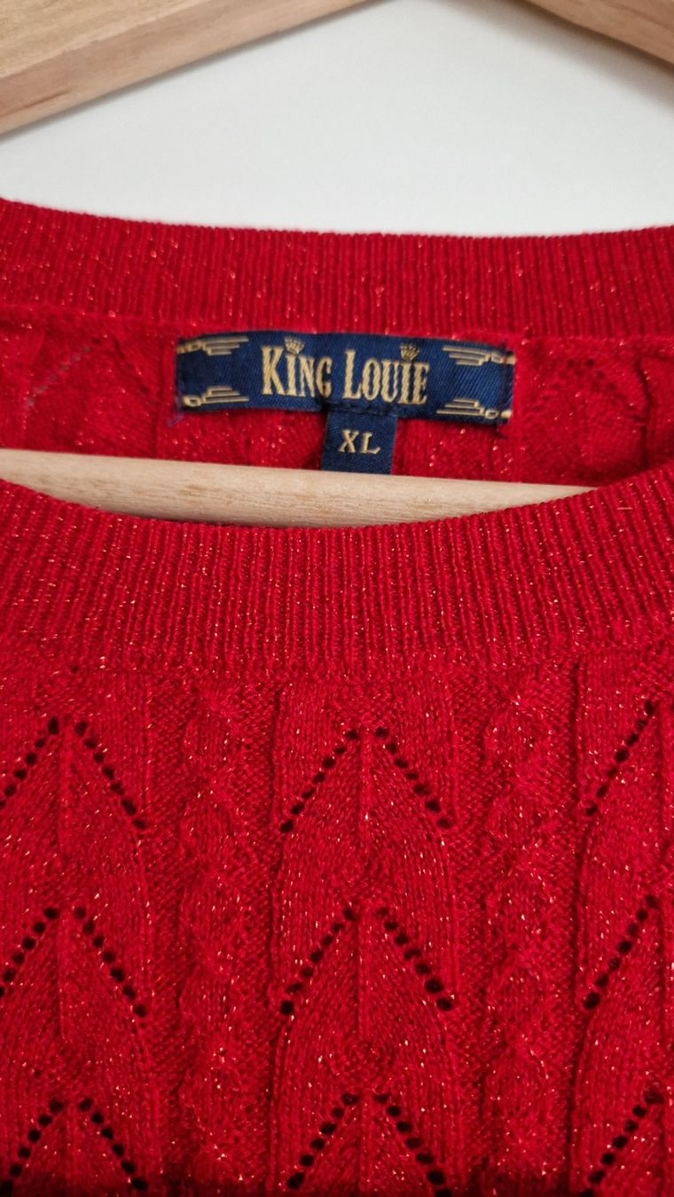 King Louie Pullover & Sweatshirts: Roter Pullover – Gebraucht aus Luzern von kzu_8qsg 2