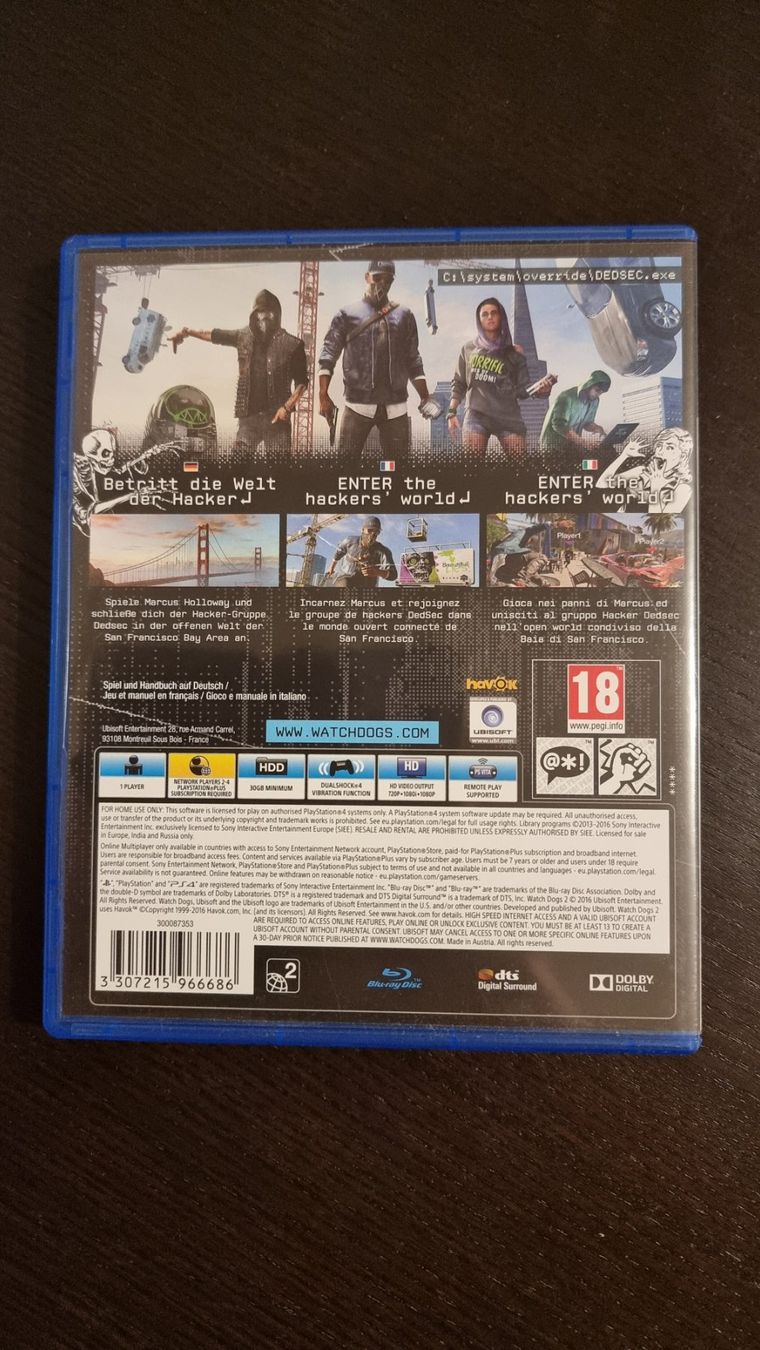Spiele: Watch Dogs 2 – Gebraucht aus Bern von Tschanz13 1