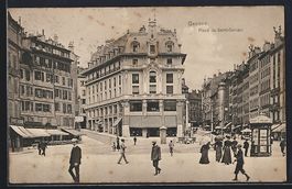 AK Geneve, Place de Saint-Gervais, 1911
