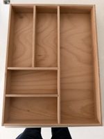 Holz Schubladeneinsatz, flexibel einteilbar, Top Zustand!