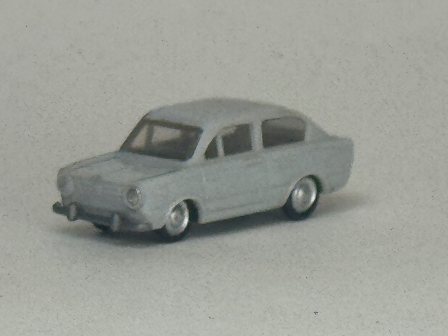 Eko Modellini d'auto: GB- EKO Fiat 850 grau – Usato da Elm venduto da Wikmtz