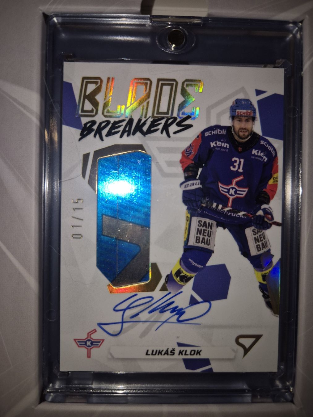 Sportzoo Cartes à collectionner: Lukas Klok Blade Breakers 01/15 – Neuf avec emballage d'origine à Rüderswil par der_der_alles_weiss