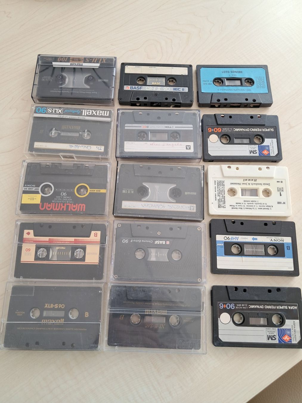 Kompaktkassetten: Lot divers cassette audio – Gebraucht aus moutier von Dupont50