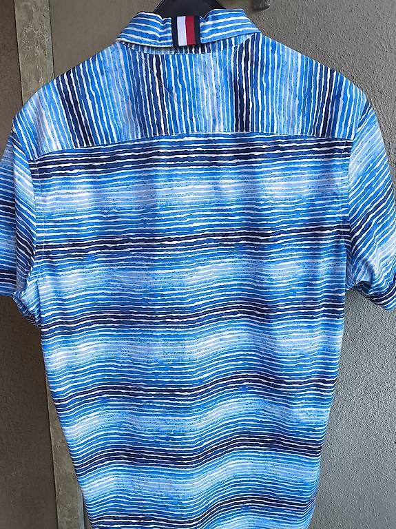 Hemden: Wasserfarben Shirt Tommy  – Gebraucht aus Wädenswil von Preppy 2