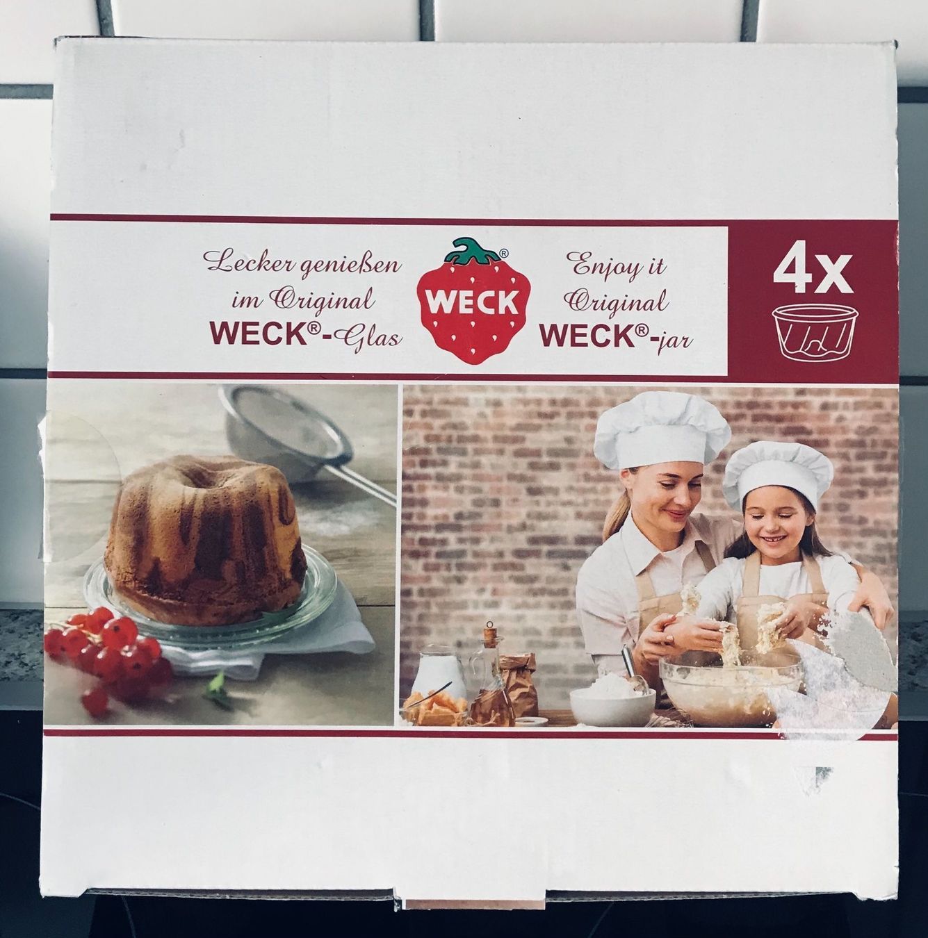 Pyrex Backformen: WECK-Gugelhupfglas mit  Glasdeckel – Neu und originalverpackt aus Frauenfeld von berk39