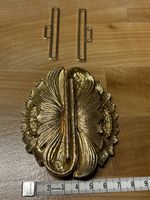 Gürtelschnalle gold farbig
