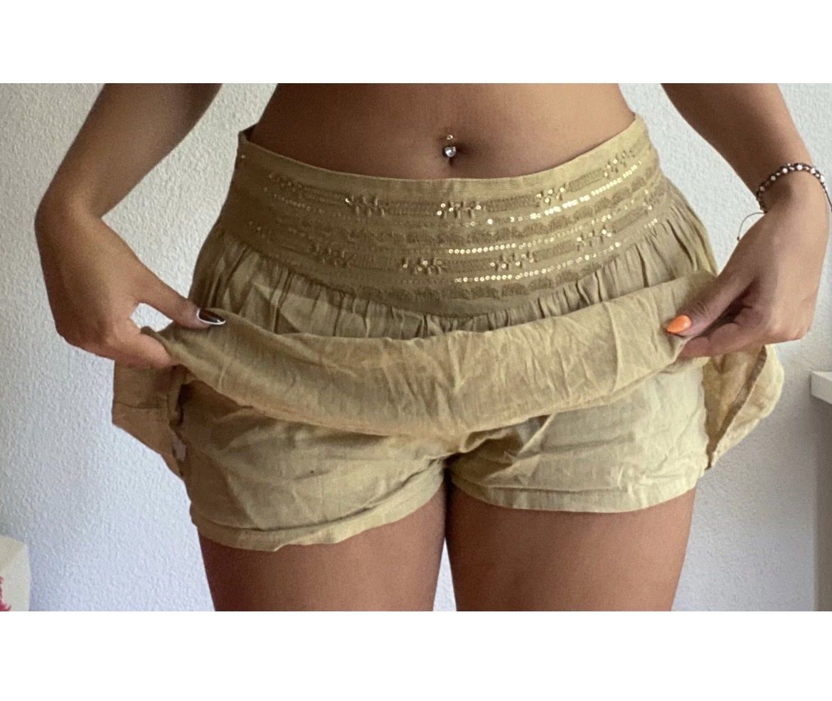 Gonne: Minirock beige mit Pailletten – Nuovo (secondo la descrizione) da Windisch venduto da lau_7t69 1