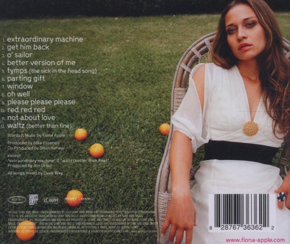 CDs: Fiona Apple - Extraordinary Machine – D'occasion à Uzwil par visions77 1
