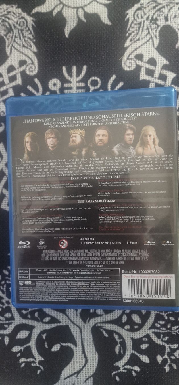Tutti i DVDs: Game of Thrones - Staffel 1 – Usato da Bremgarten AG venduto da Odin85 1