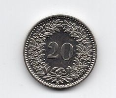 (2224) 20 Rappen, 1899, stgl