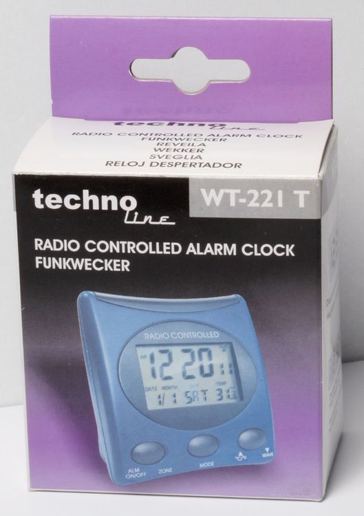 TECHNO WT-221 T - Alarm Clock - Funkwecker (Neu und originalverpackt ...