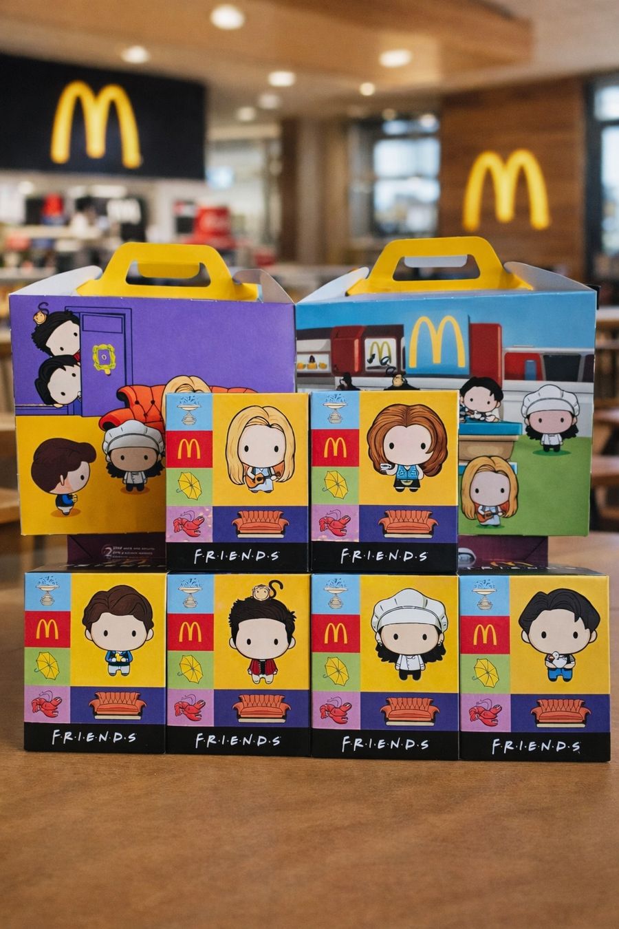 Friends x McDonald's - Collection complète, état neuf! (Neuf avec ...