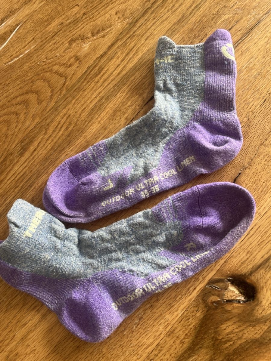 Socken für Kinder: Therm-ic Cool Linen Wandersocken 35-36 – Gebraucht aus Detligen von Carina_1981