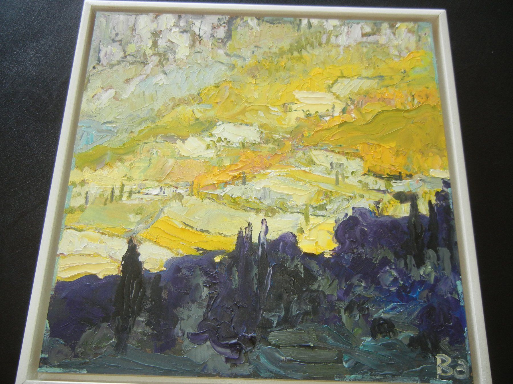 Dipinti: Bild Oel - Fred Baumann - Landschaft in der Provence – Usato da Langendorf venduto da sonntag10 2