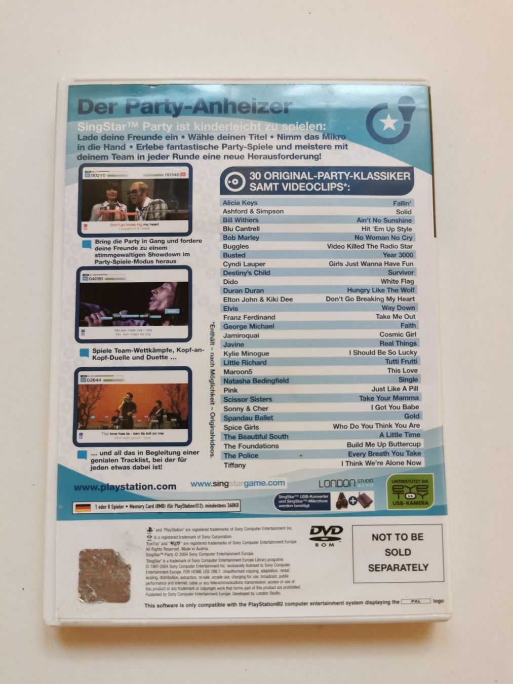 Sony Giochi: Ps 2 - Singstar Party – Usato da Lenzburg venduto da eyworld 2