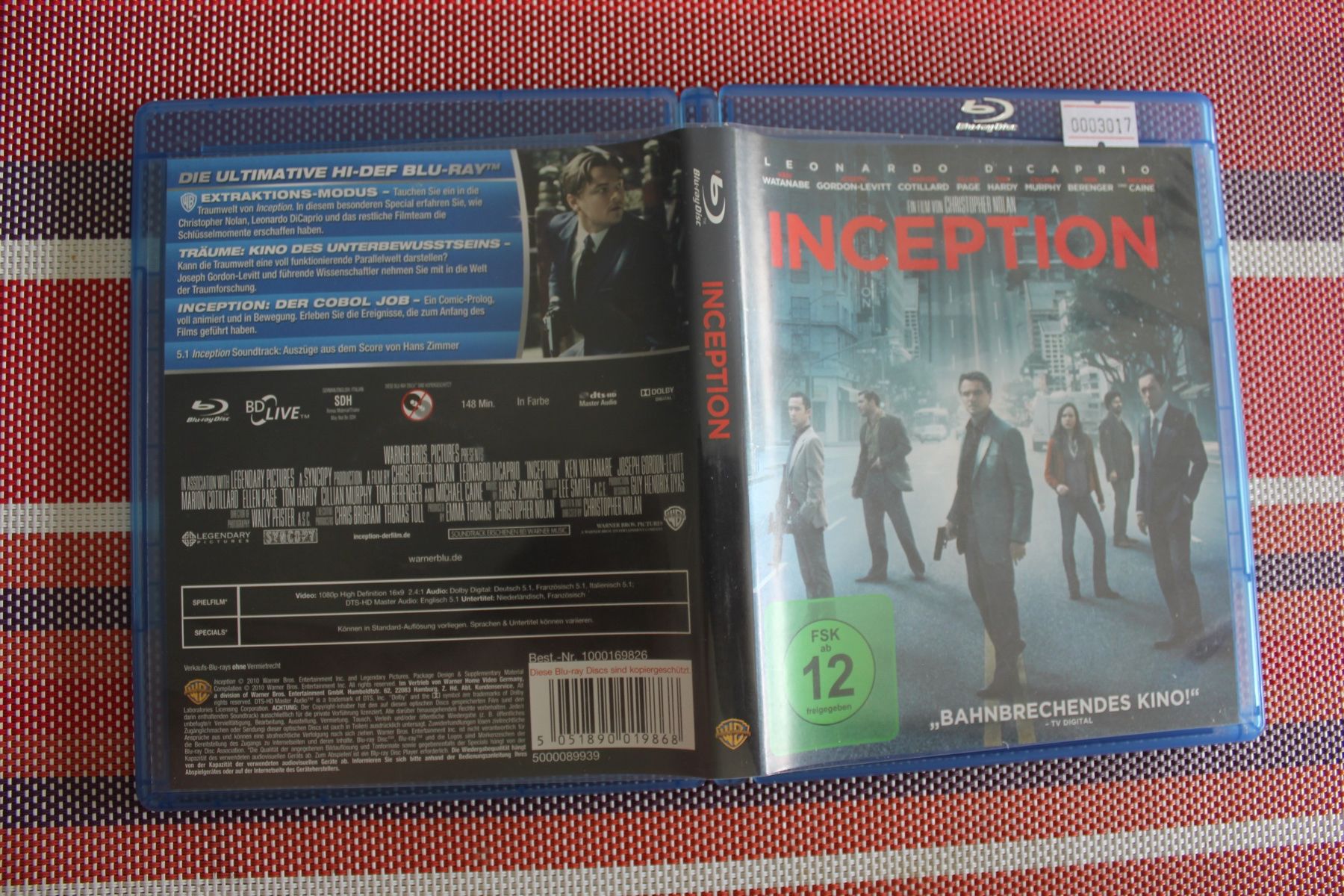 Tutti i DVDs: Inception [Blu-ray] von Christopher Nolan | DVD | – Usato da Geroldswil venduto da Schlumpfine1973