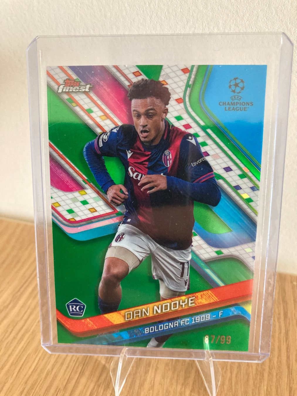 Topps Carte collezionabili: Topps Finest UEFA 2024-25 - Dan Ndoye /99 – Usato da La Tour-de-Peilz venduto da Tyalos_Cards