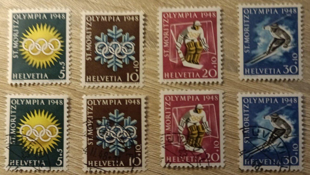 Tutti i francobolli: Sellos Suiza pro patria 1948 – Usato da Stein am Rhein venduto da tom_fq6v