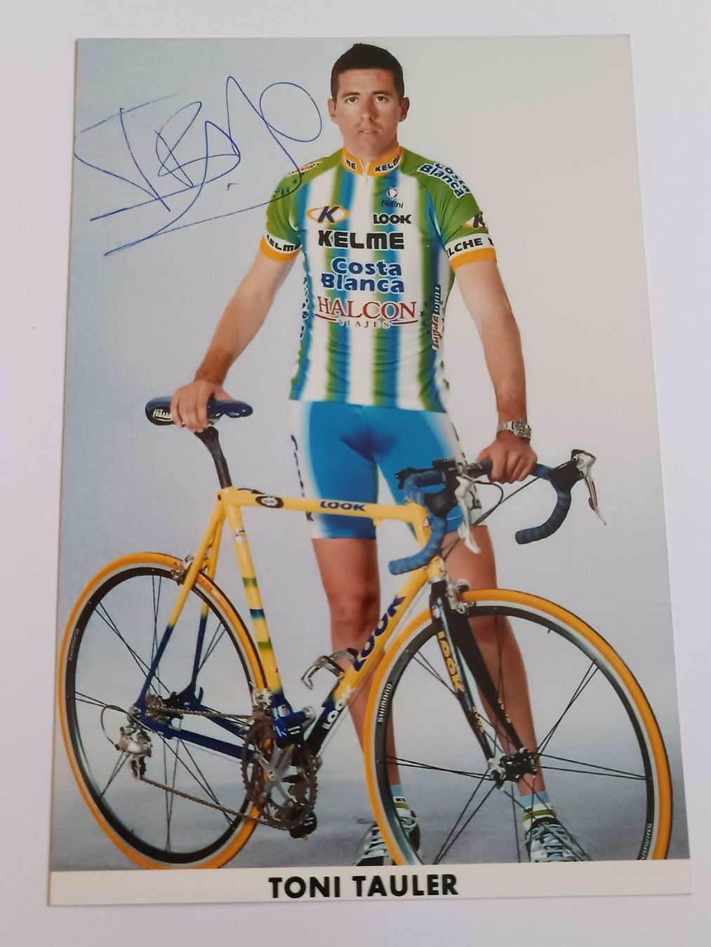 Autografi: Toni Tauler - Rad - handsigniert – Usato da Menziken venduto da Autogramme