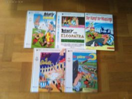Asterix Comics HARDCOVER BÄNDER NR.1 BIS 5 DELTA VERLAG