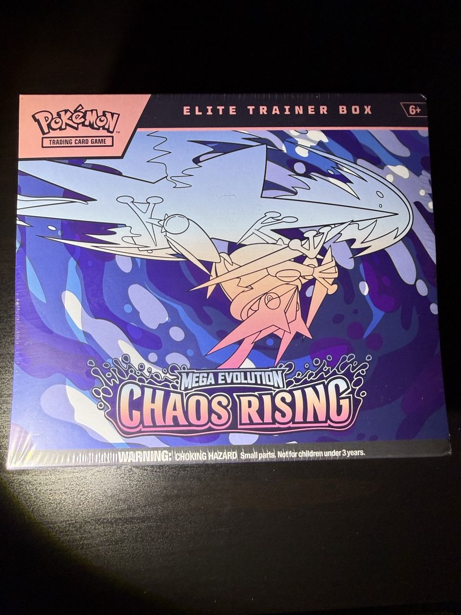 Pokémon Carte collezionabili: 🇺🇸 Mega Evolution Chaos Rising Elite Trainer Box ne – Nuovo e nell'imballaggio originale da Brugg AG venduto da Ha.Su