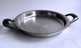 AMC Griddle-Pfanne aus Edelstahl | Ø 32 cm *****